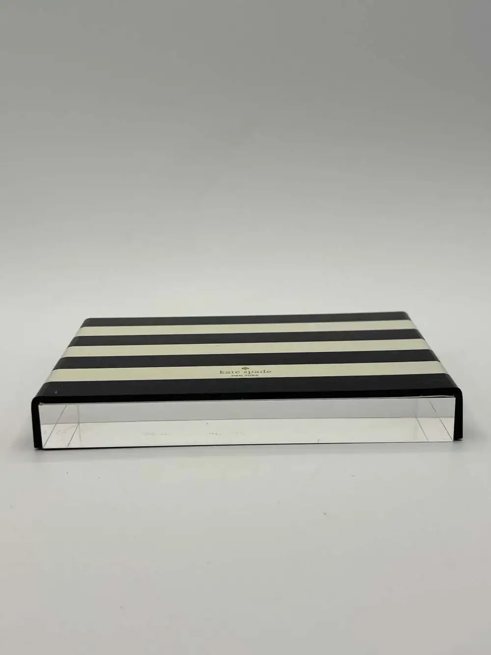 Kate Spade New York Black Stripe Acrylic 4